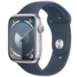 ساعت هوشمند اپل رنگ نقره ای 45 میلی متری